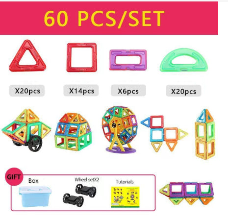 Magnetic Building Blocks DIY Magnets Toys For Kids Designer Construction Set Gifts For Children Toys
