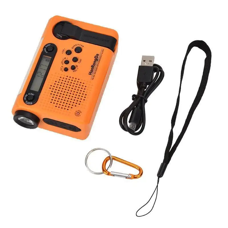 SolarWave 2000: 3-in-1 Crank Radio & Power Bank