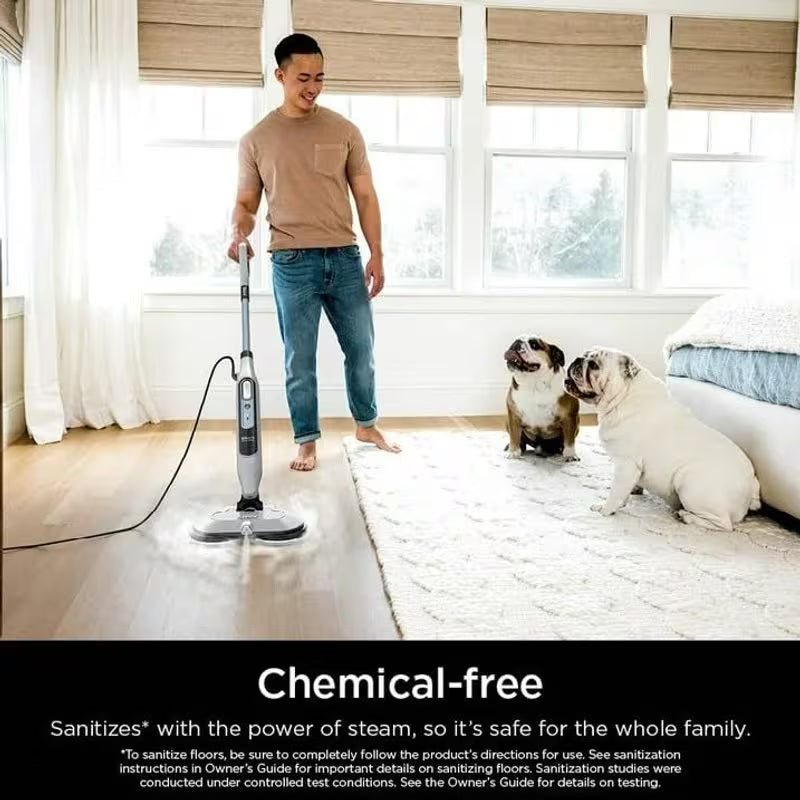 Steam Scrub Hard Floor Steam Mop with Dual Settings