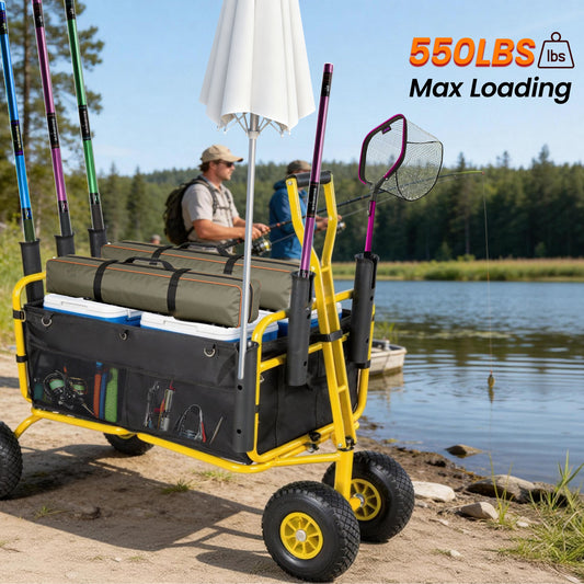 Fishing Cart Beach Cart Collapsible Wagon