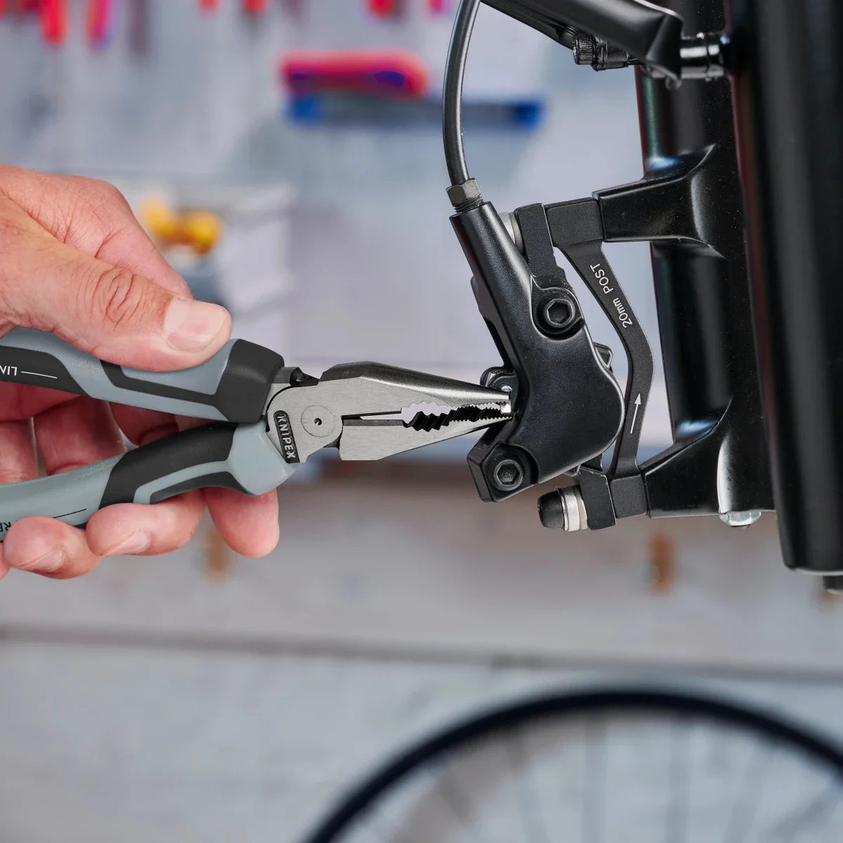 KNIPEX Eras 3 "Present" Edition 7-1/4" Needle-Nose Combination Pliers (08 22 185 S01)