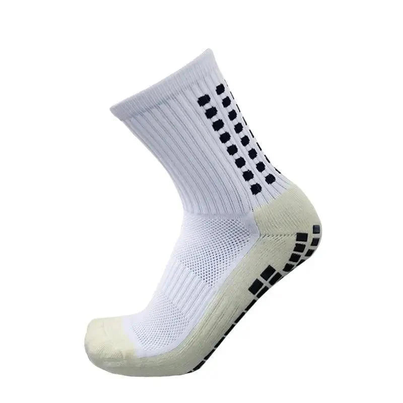 Men's Anti-Slip Cotton Soccer Grip Sports Socks Breathable