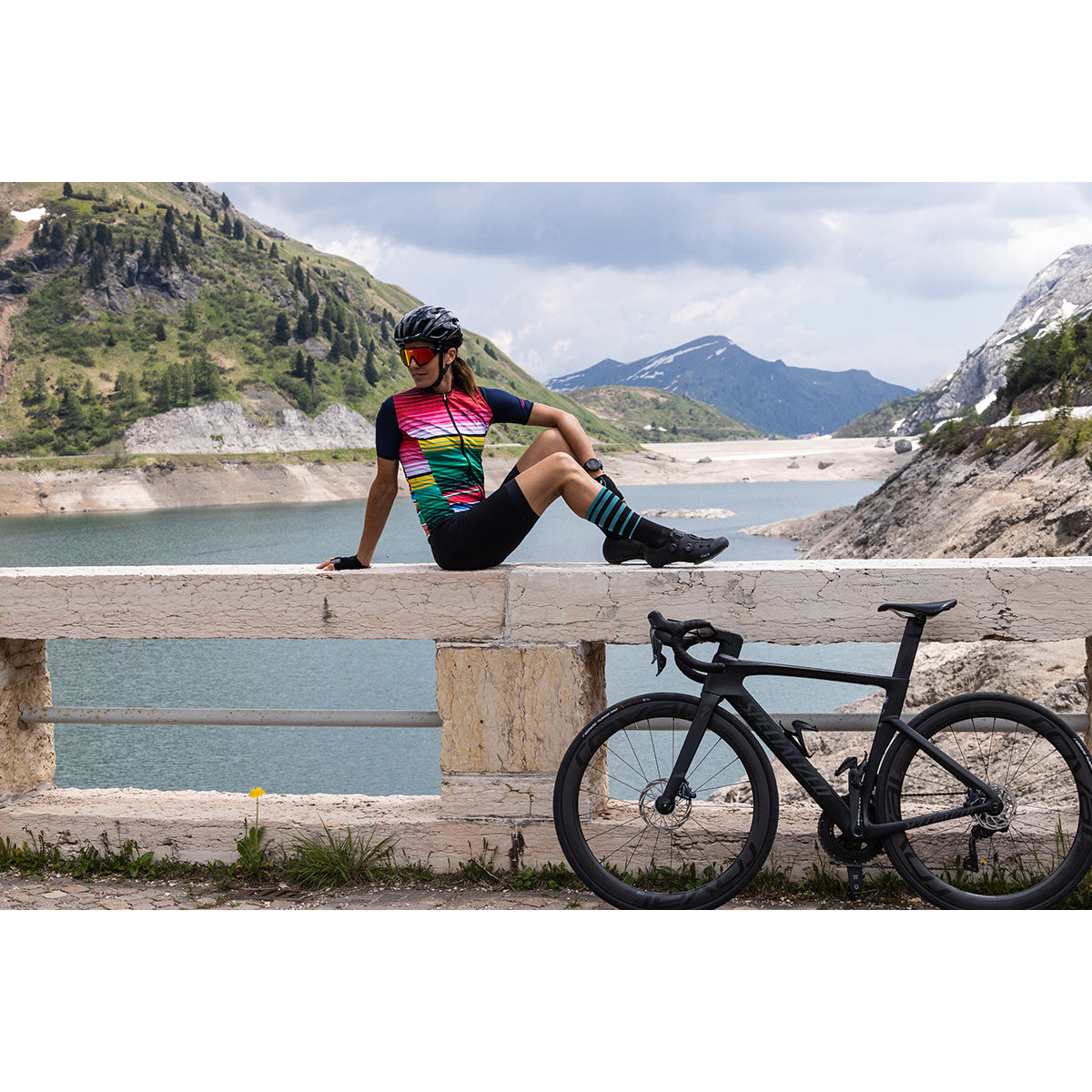Nalini TURIN 2006 Women's Cycling Jersey (Multicolor) S, L