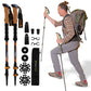 Pike Trail Carbon Fiber Adjustable Trekking Hiking Poles