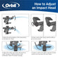 1/2-in. Brass Impact Sprinkler on Metal Wheelbase | 56186