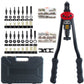 16" Rivet Nut Gun Kit Nut Sert Rivnut Tool With 15pcs Metric and UNC Mandrels