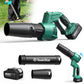 550 CFM Cordless Leaf Blower with 2 Batteries and Charger