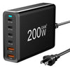 200W GaN Desktop Charger for Laptops and Phones