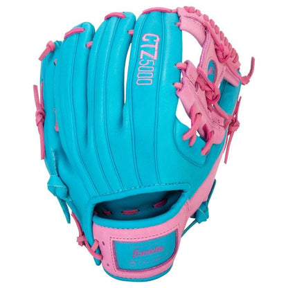 Franklin CTZ5000 11.5" Infield Baseball Glove - Blue & Pink