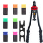 16" Rivet Nut Gun Kit Nut Sert Rivnut Tool With 15pcs Metric and UNC Mandrels