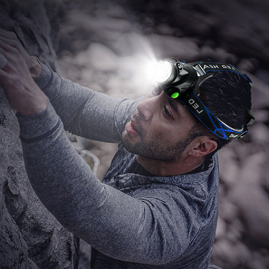Outdoor Mountaineering Head-mounted Led Headlight