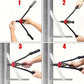 16" Rivet Nut Gun Kit Nut Sert Rivnut Tool With 15pcs Metric and UNC Mandrels