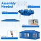 Pop Up Canopy Tent 10x20 FT with 6 Sidewalls