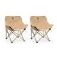 Folding Carbon Steel Camping Chair for Adults Kids