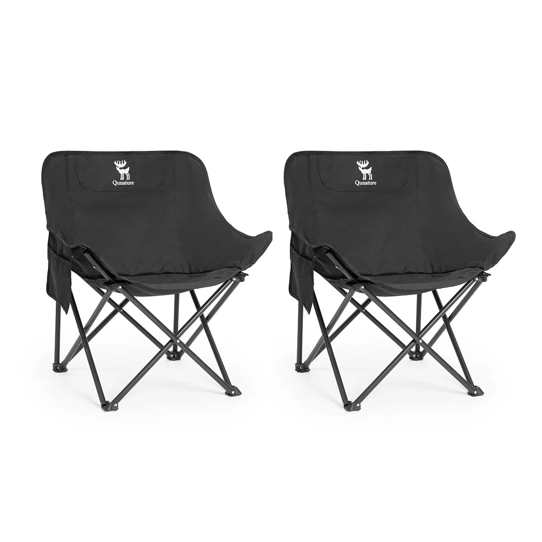 Folding Carbon Steel Camping Chair for Adults Kids