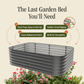 Gro-Rite Premium Metal Raised Garden Bed Kit Tool-Free