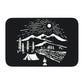 River Scenery Flocked Floor Mat Ground Protection Mat