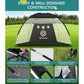 SwingRex 10x7 Golf Practice Net – Golf Hitting Net for Backyard & Garage