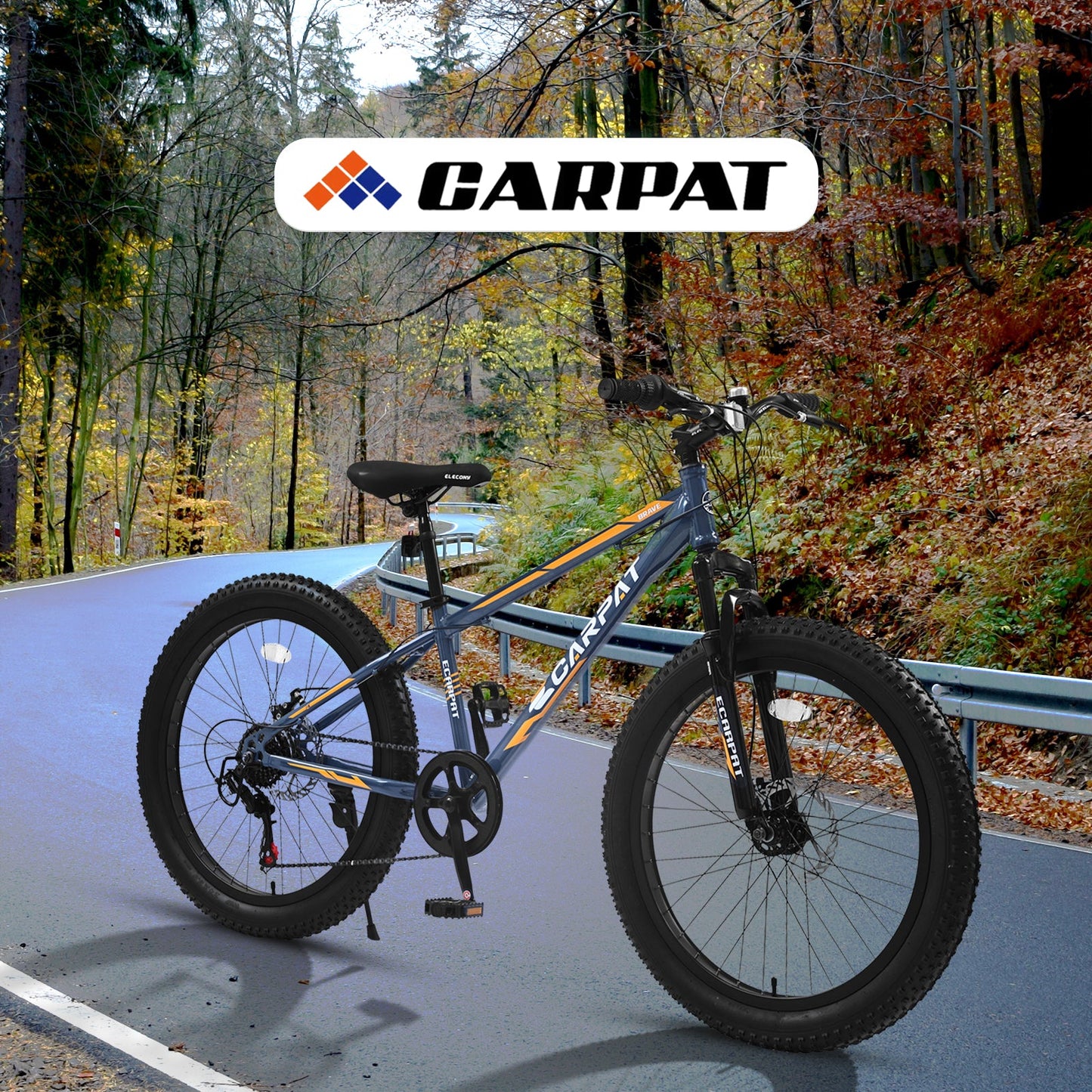 Elecony 24 Inch Fat Tire Bike - Adult/Youth