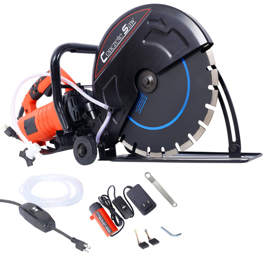 Electric 14" Cut Off Saw Wet/Dry Concrete Saw Cutter
