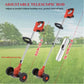 Cordless Electric Lawn Mower 2500W with 2 Batteries & 3 Blades