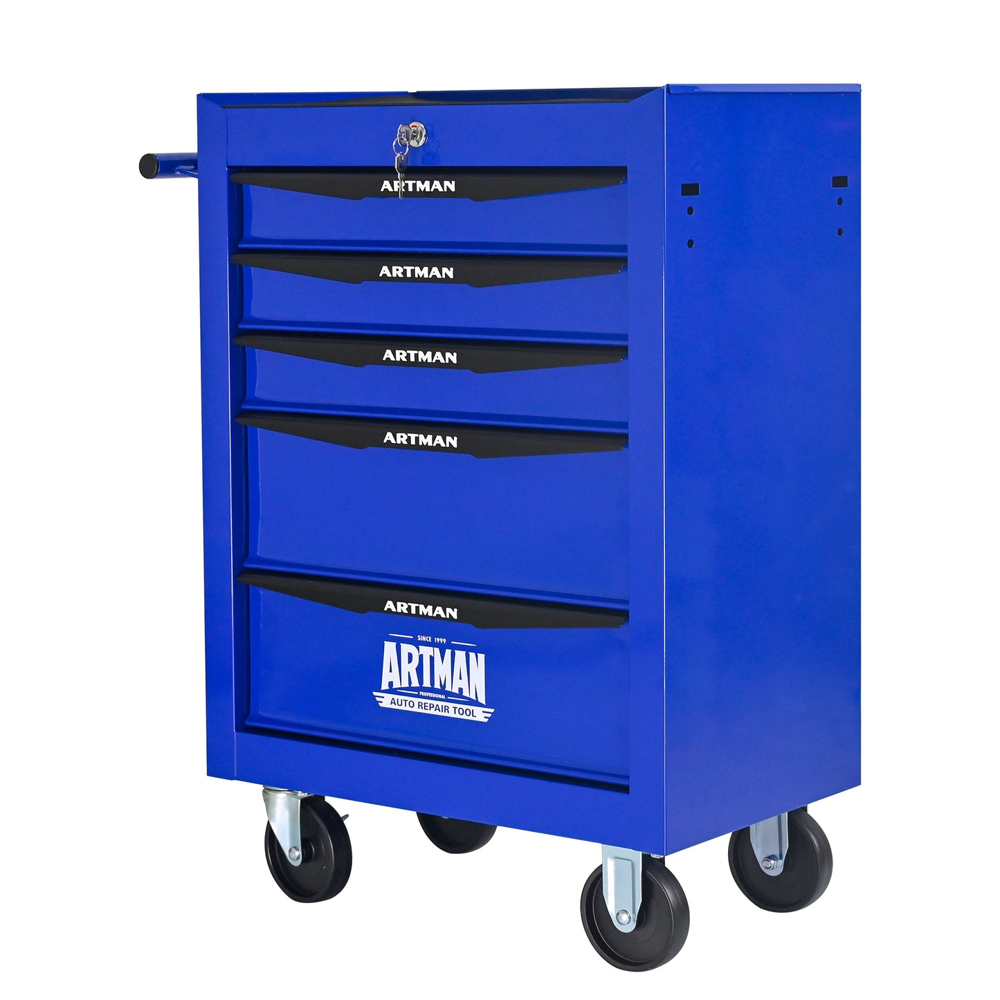 Rolling Metal Tool Chest with 5 Drawers