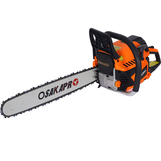 58cc Gasoline Chain Saw for Trees and Wood Cutting