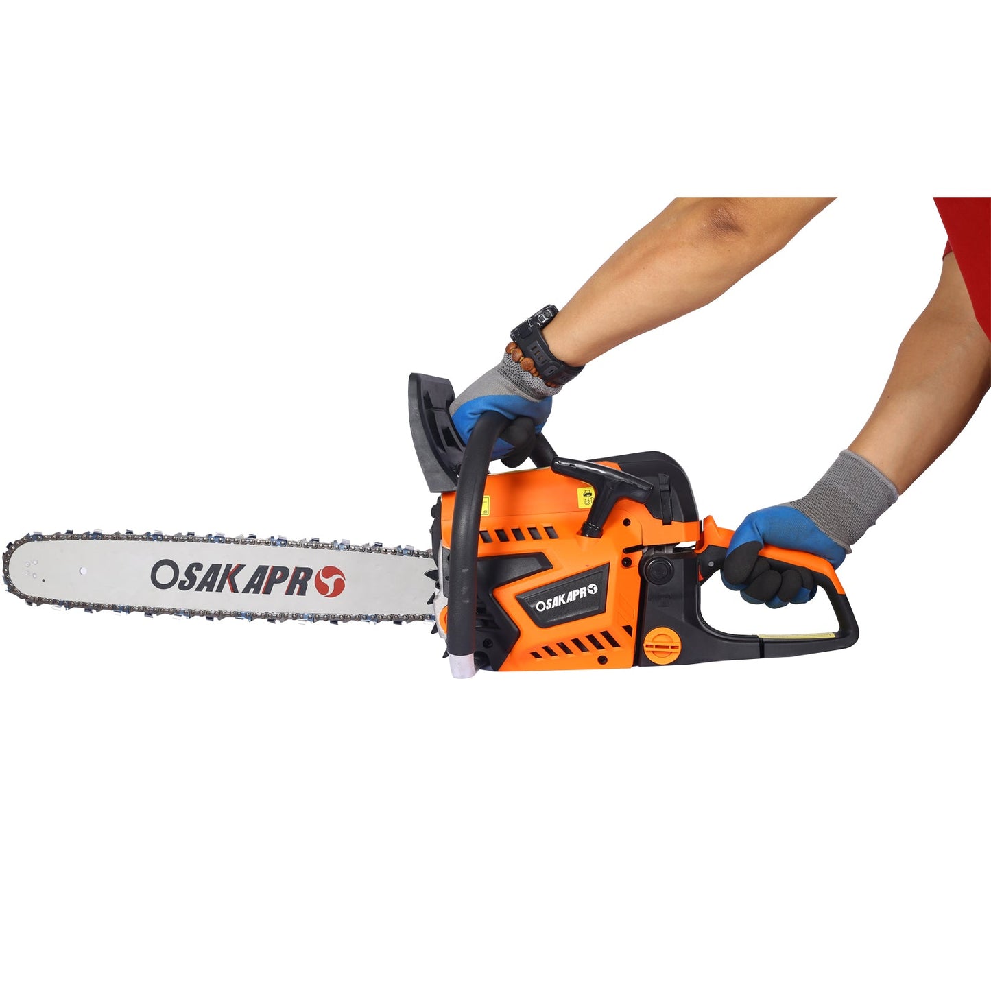 58cc Gasoline Chain Saw for Trees and Wood Cutting