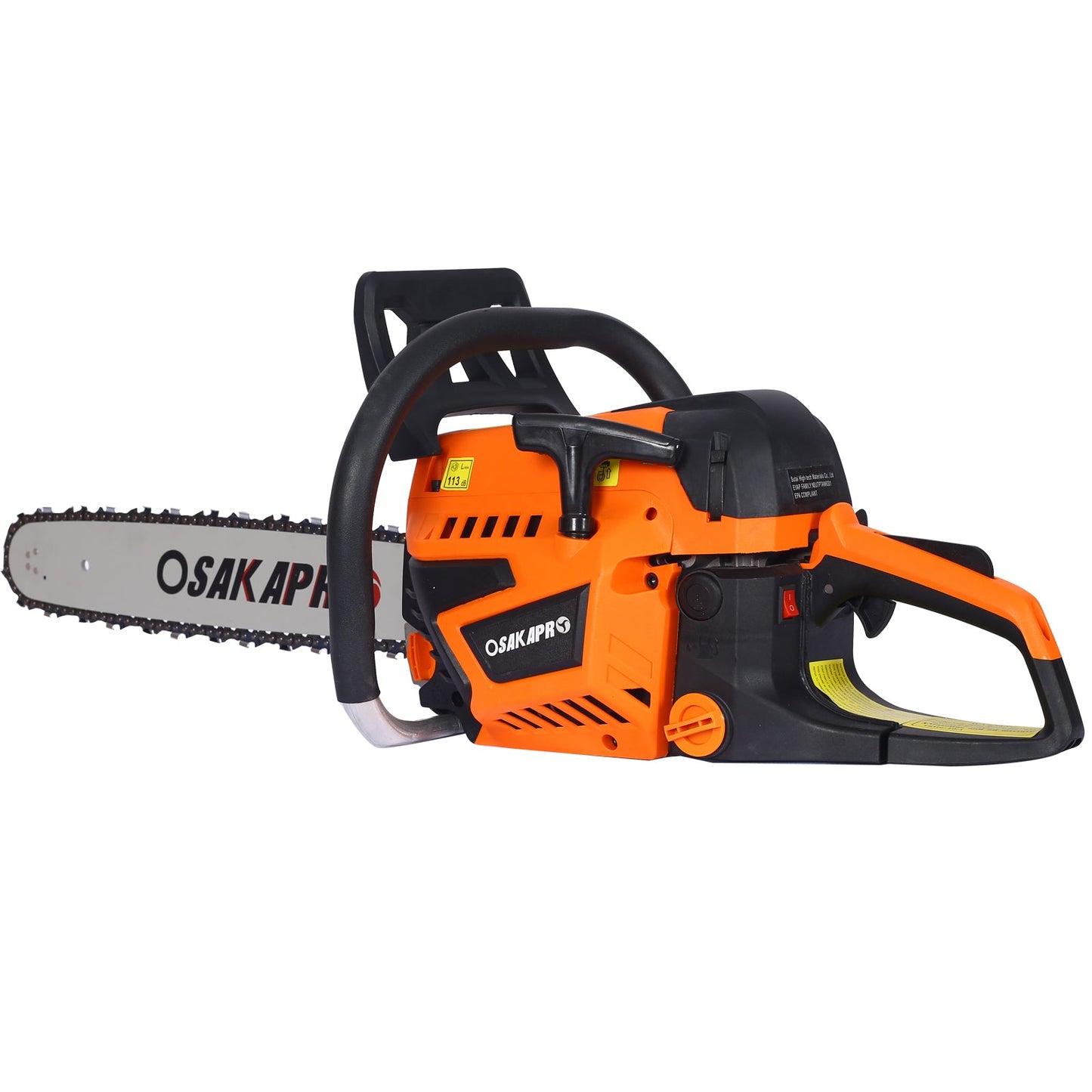 58cc Gasoline Chain Saw for Trees and Wood Cutting