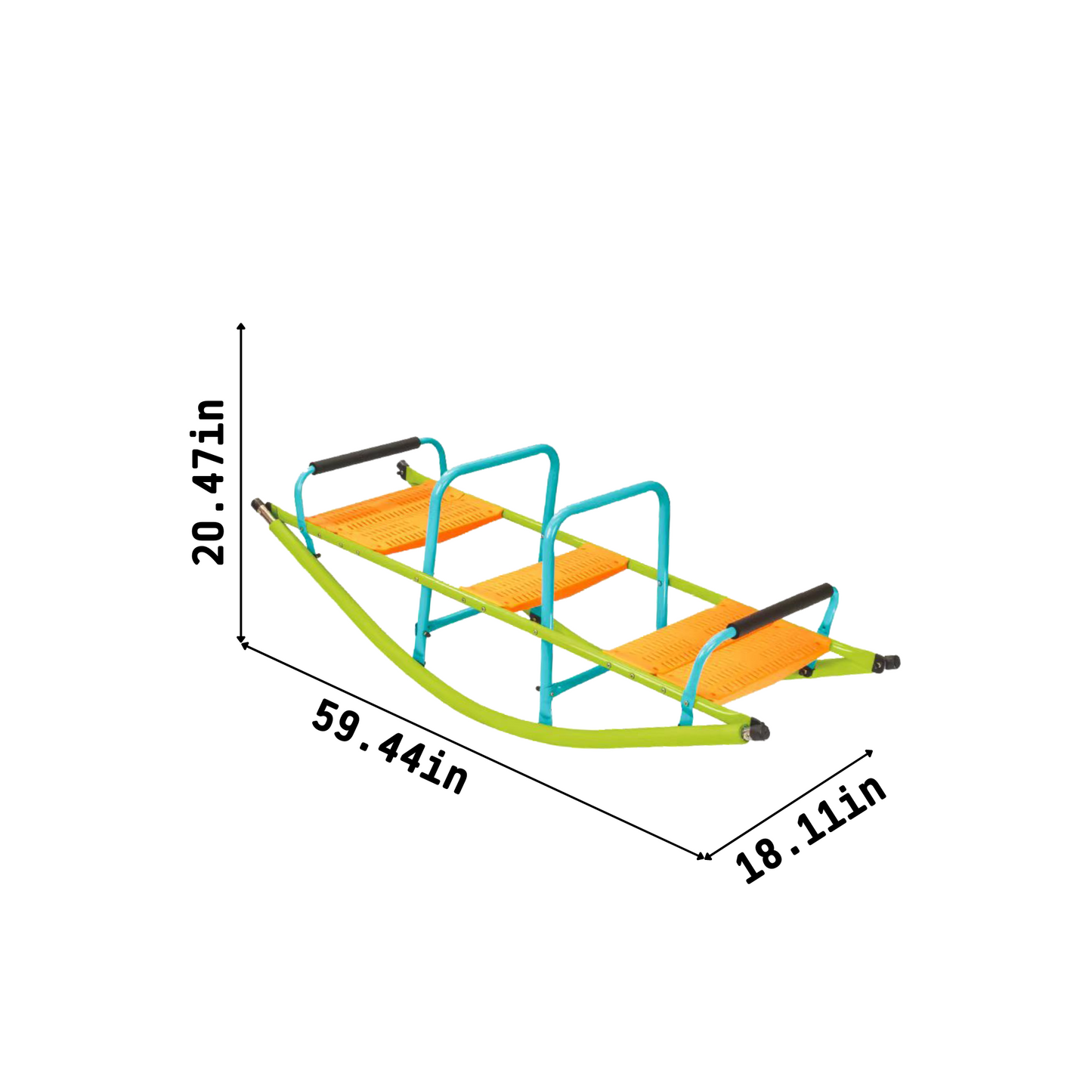 High Quality Kids Seesaw Plastic Seat Playground Equipment