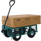 Steel Garden Cart with Removable Sides