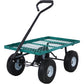 Steel Garden Cart with Removable Sides