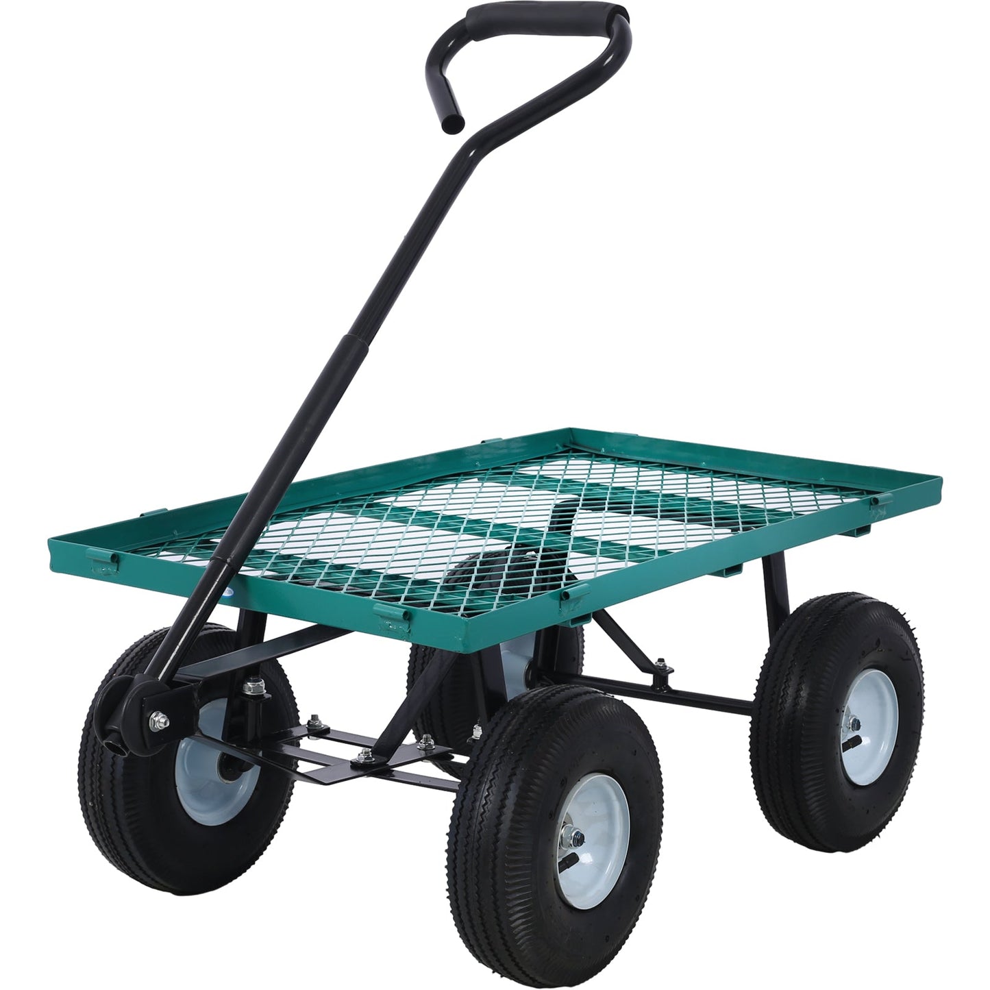 Steel Garden Cart with Removable Sides