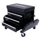 350-Pound Capacity Garage Glider Rolling Tool Chest Seat