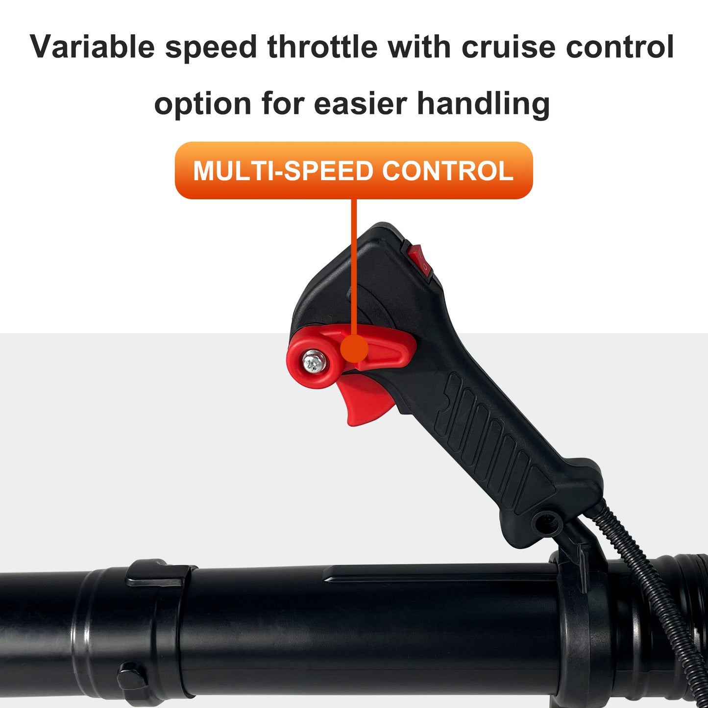 Backpack Gas Leaf Blower - 76CC, 660CFM, 200MPH