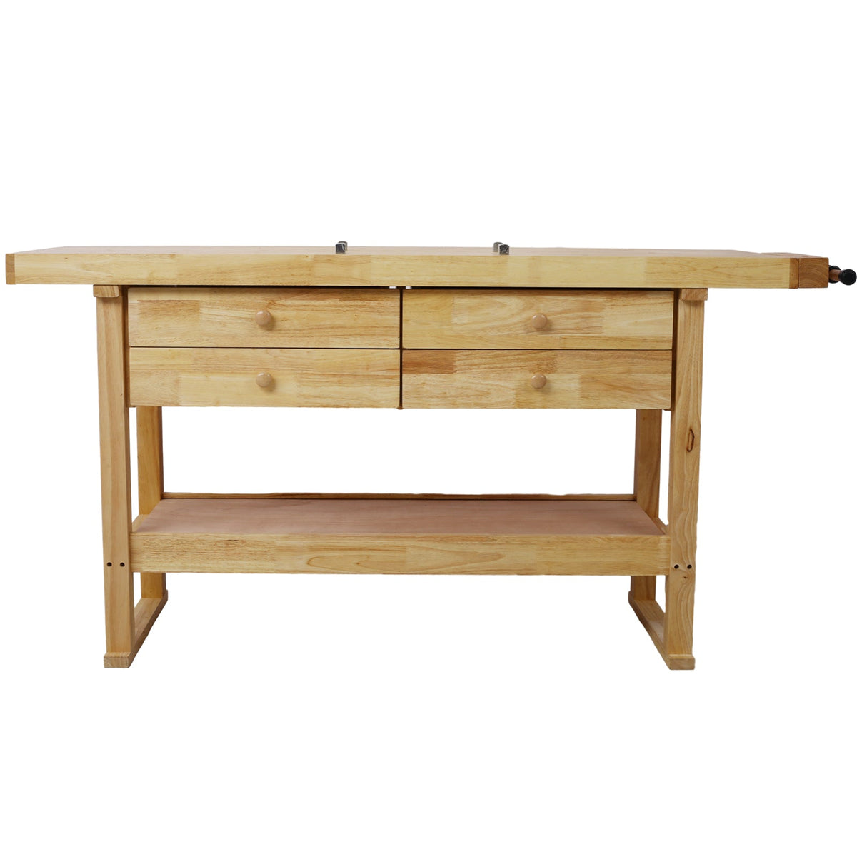 60in Workbench with 4 Drawers and Bar Clamps Set