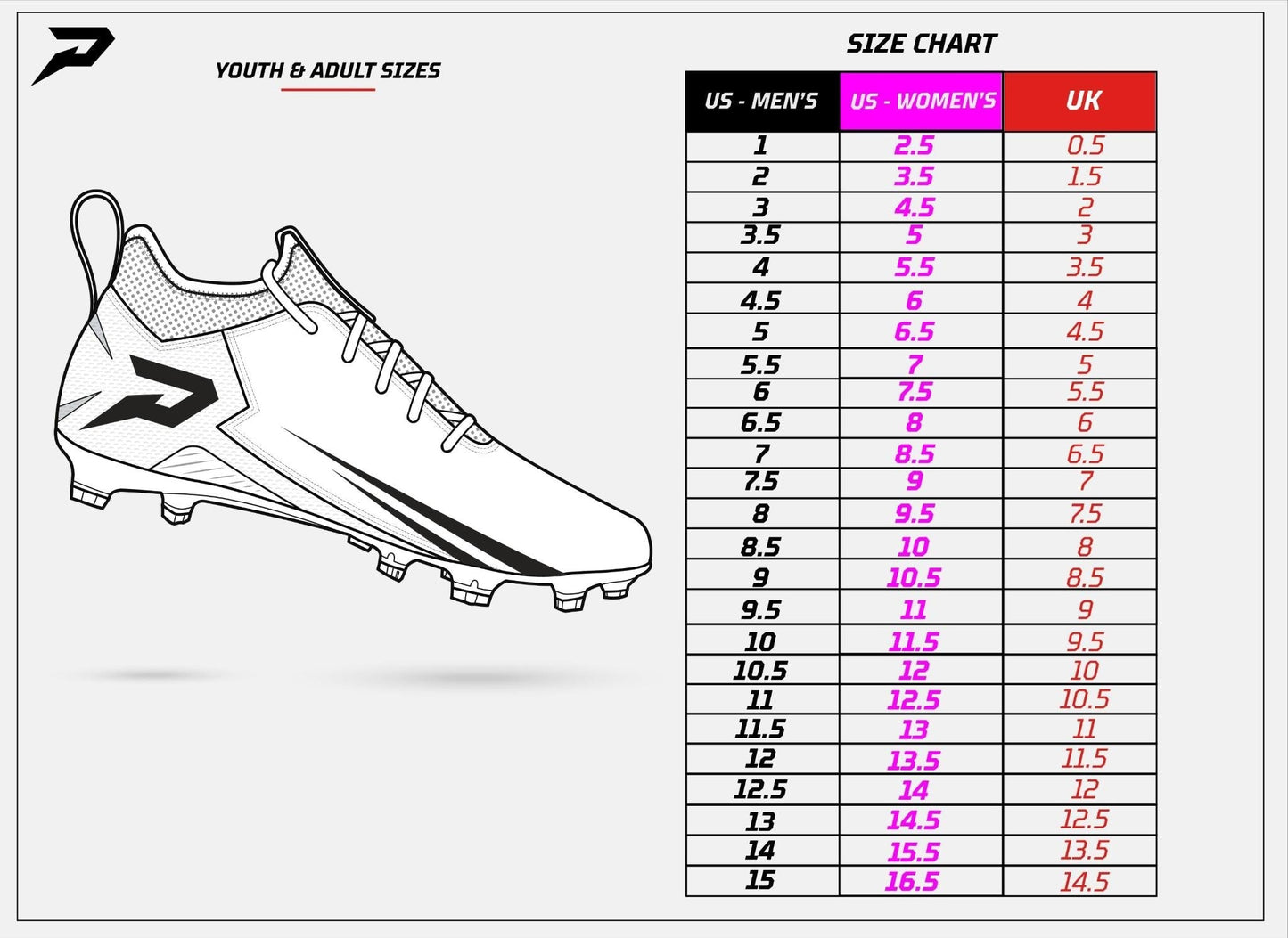 Sharkleberry Fin Cleats Quantum Speed Football
