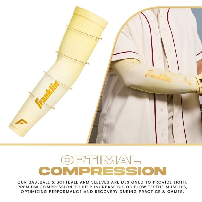 Premium Compression Arm Sleeves 2-Pack Baseball Performance