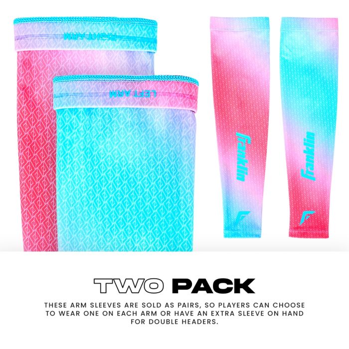 Premium Compression Arm Sleeves 2-Pack Baseball Performance