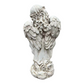 21.06" Tall Weathered Angel Cherub Garden Statue