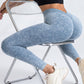 V-Back Scrunch Butt Seamless Yoga Licious Leggings