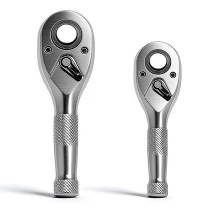 2/10/12/24 PCS Ratcheting Wrench Set SAE Metric - Steel Combination Spanner Kit