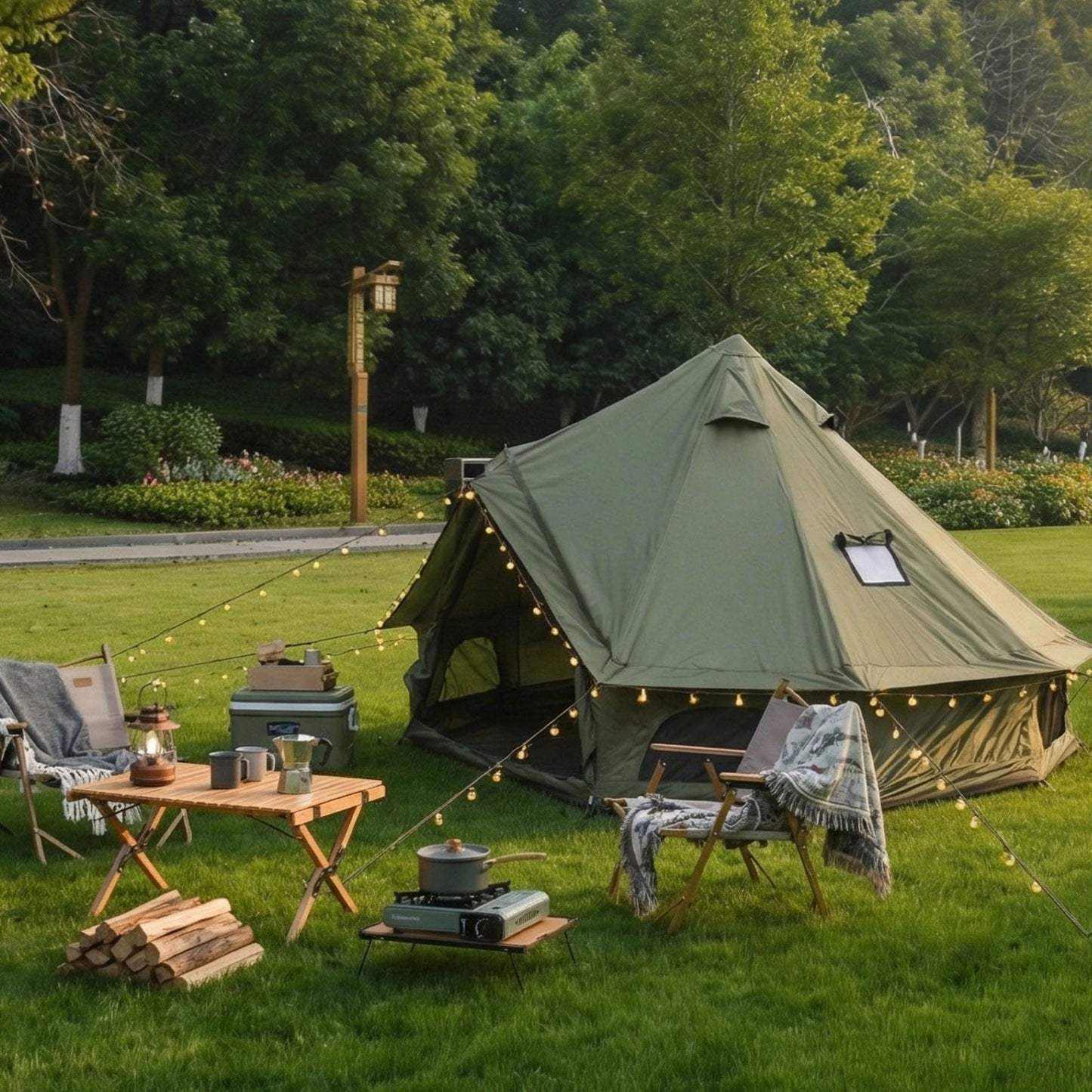 4 Season Bell Tent 9.8 FT