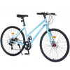 7 Speed Hybrid Bike Disc Brake 700C City Bicycle