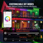 RGB Outdoor String Lights - 50FT Waterproof Patio Lights