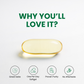 Halal Fish Oil Omega-3 (Halal Gelatin) Softgels (3Pack)