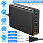 200W GaN Desktop Charger for Laptops and Phones