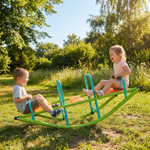 High Quality Kids Seesaw Plastic Seat Playground Equipment
