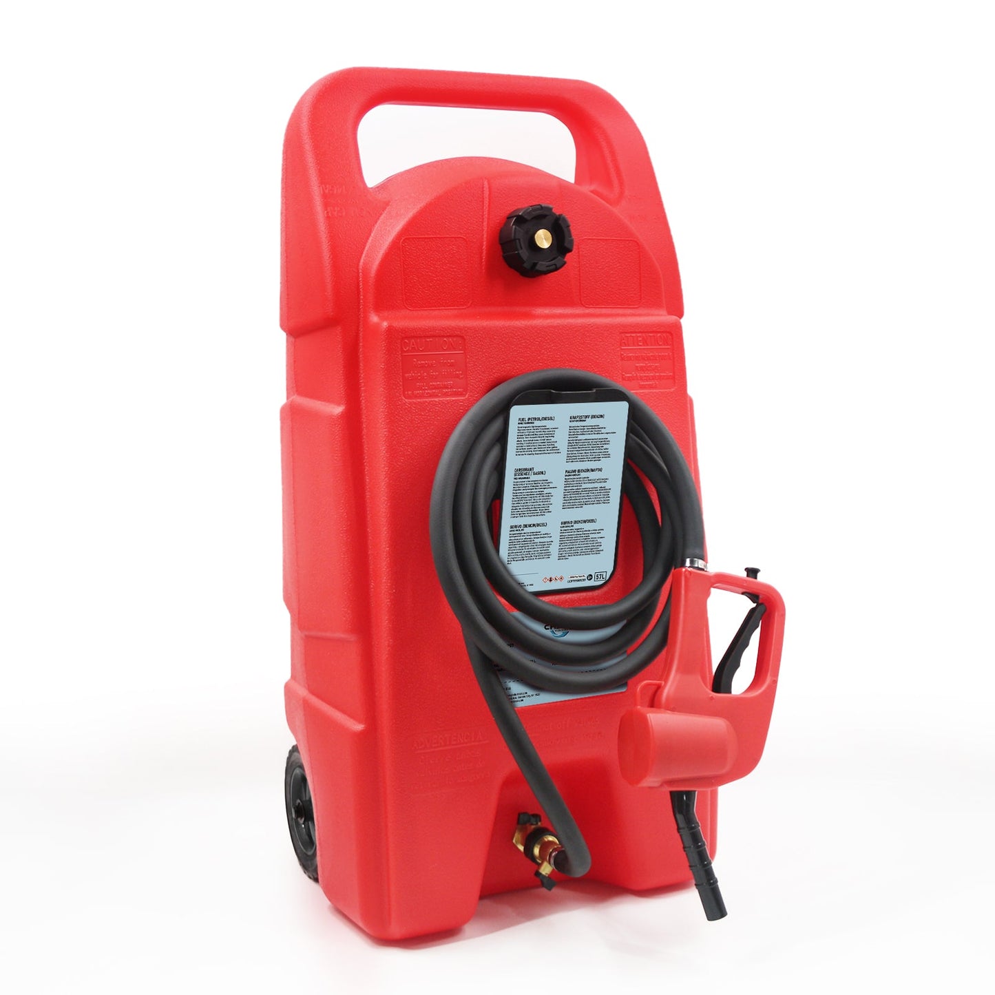 15 Gallon Gas Caddy With Wheels
