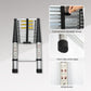Telescoping Ladder 14.5FT - Multi-Purpose Aluminum Folding Ladder